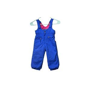 Obermeyer Snowbibs Winter Blue Overalls Snowsuit Toddler's 2T